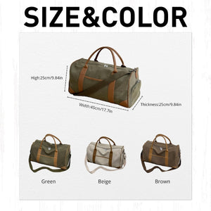 Personalized Name Embroidered Travel Bag, Groomsmen Gift, Wedding Anniversary, Valentine Gift, Best Men's Gift HO82 900796