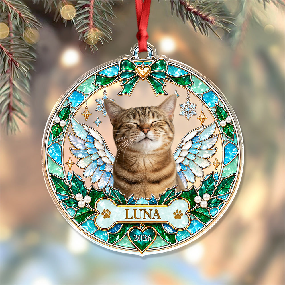 Custom Photo Dog Memorial Acrylic Ornament Gift For Dog Lovers HA75 919178