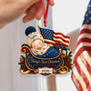 Personalized Baby’s First Christmas 2026 Acrylic Ornament America 250th Anniversary Baby Keepsake LM32 669959