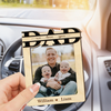 Custom Photo Dad And Kid 2 Layered Car Visor Clip TH10 892967