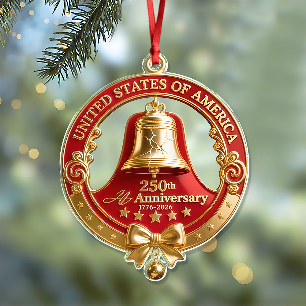 America 250th Anniversary 1776 - 2026 Acrylic Ornament CH07 899238