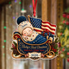 Personalized Baby’s First Christmas 2026 Acrylic Ornament America 250th Anniversary Baby Keepsake LM32 669959