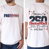 America 250 Years Of Freedom 1776 - 2026 Shirt TH10 169335