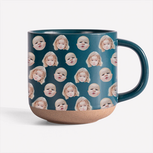 Custom Human Portrait Family Pottery Mug TH10 892129