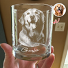 Custom Dog Photo Engraved Whiskey Glass Gift For Dog Lovers CH07 910014