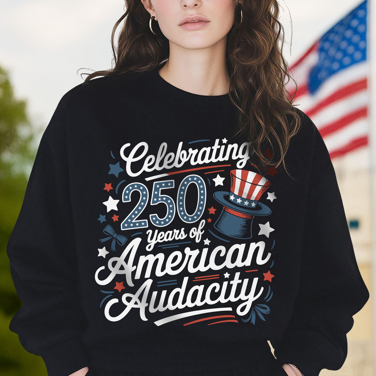 250 Years America 250th Anniversary USA 4th of July Dark Shirt HO82 894810
