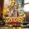 Custom Family Photo Christmas Acrylic Ornament, Personalized Holiday Keepsake HO82 903852