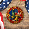 United States Semiquincentennial 250th Anniversary Ceramic Ornament LM32 895203