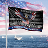 Custom Family Name America Eagle 250th Anniversary Semiquincentennial 1776-2026 Patriotic House Flag CH07 899582