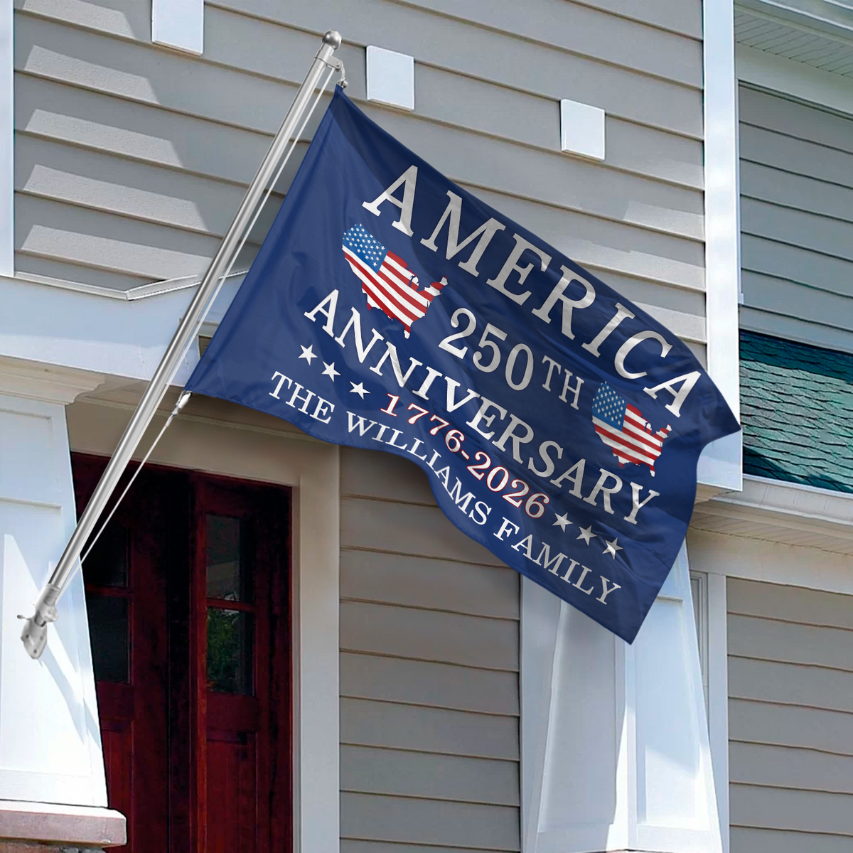 America 250th Anniversary 1776 - 2026 Double-Sided Flag HA75 898340