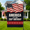 America 1776 - 2026 250th Birthday Garden Flag TH10 896035