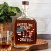 United We Stand 250th Anniversary USA Veteran Whiskey Bottle HA75 897308