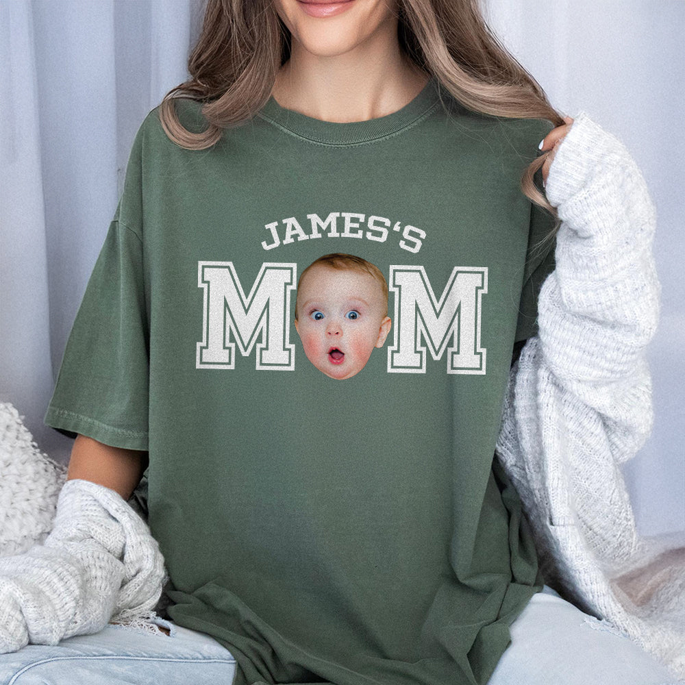Custom Kid Photo Dad Mom Comfort Shirt HA75 897644