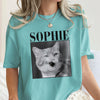 Custom Photo and Name Cat Pet Comfort Shirt Gift For Cat Pet Lovers HA75 897418