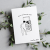 Personalized Couple Name To My Main Squeeze Valentine Card Funny Gift LM32 897841
