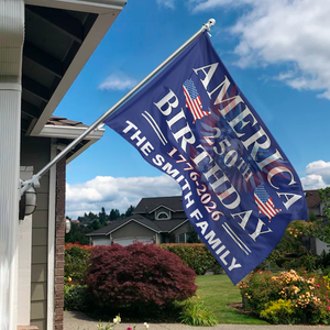 America 250th Birthday 250 Years Double-Sided Flag HA75 898326