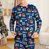 Custom Face Photo With Hockey Sport Sleepwear HO82 900046