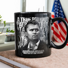 Charlie Kirk Memorial – A True Patriot Tribute Remembrance Black Mug LM32 65541