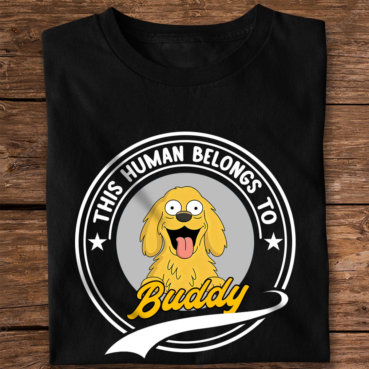 This Human Belongs To Me Dark Shirt For Dog Lover TH10 892685