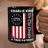 We The People - Pray For Charlie Kirk Memorial Black Mug LM32 65469