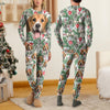 Custom Dog Face Photo With Christmas Accesories Sleepwear CH07 899248