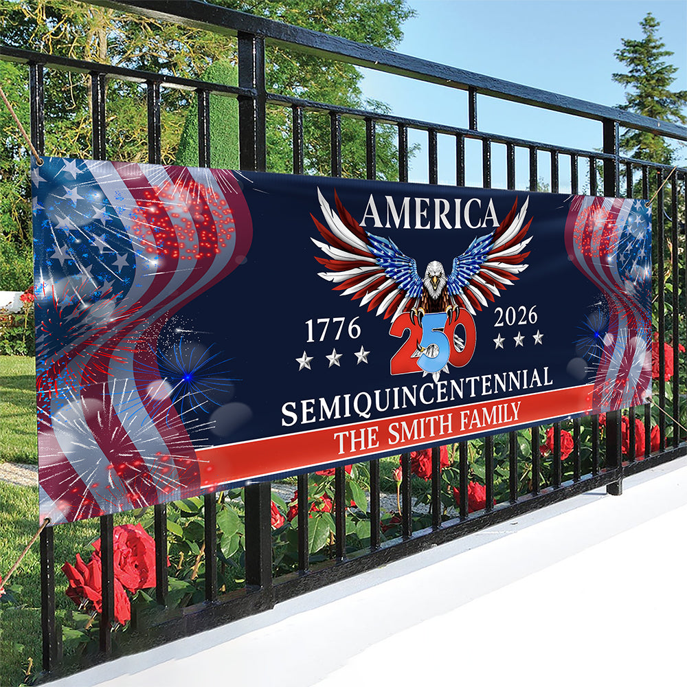 250 Years America Semiquincentennial Banner America 250th Anniversary Gift CH07 899682
