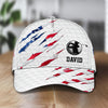 Personalized Golf Ball Pattern America Flag Classic Cap Gift For Golfer, Golf Lovers HA75 921152