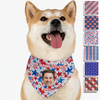 Custom Photo Patriotic Dog Personalized America Flag Bandana Dog Lovers Gifts CH07 896070
