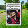 Custom Photo Newspaper Styles Class Of 2026 Garden Flag Graduation Party Decor CH07 910716