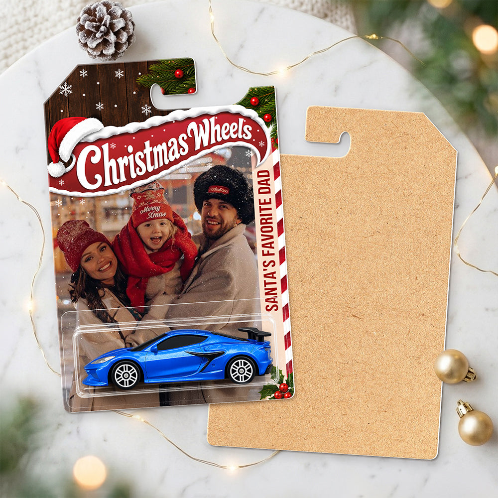 Personalized Santa Wheels Family Christmas Gift CH07 180324