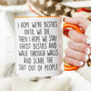 Custom Name Skeleton Bestie Mug – Personalized Halloween Gift for Best Friends HO82 903186