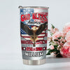 Custom Name Patriotic 250th Anniversary God Bless America Eagle 1776-2026 Fat Tumbler HO82 902254