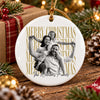 Personalized Vintage Photo Merry Christmas Ceramic Ornament HA75 919278