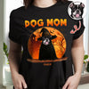 Dog Mom Dark Night - Custom Dog Halloween Photo Dark Shirt Gift For Dog Lovers CH07 899438