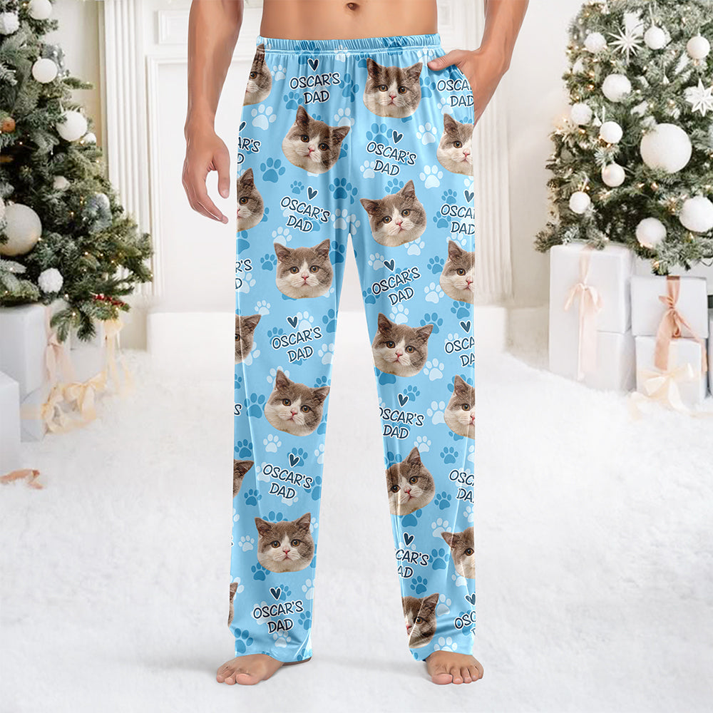 Custom Dog Cat Face Photo Sweatpants Funny Gift for Dog, Cat Lovers LM32 670139