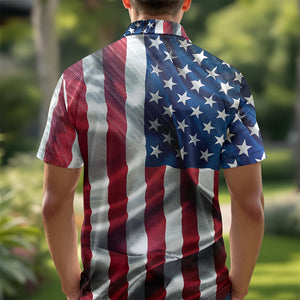 Personalized American Love Football Polo Shirt HO82 901002