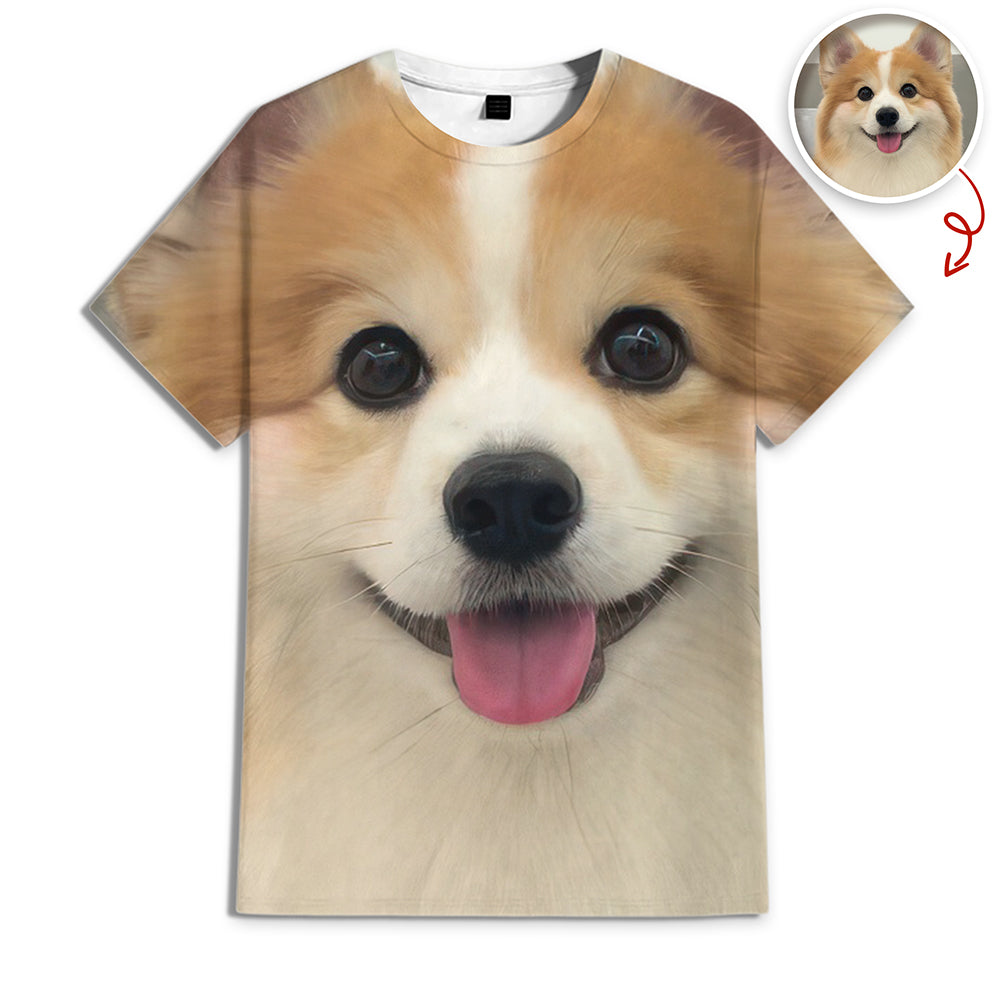 Personalized Photo 3D Shirt For Dog Cat Pet Lover HA75 921954