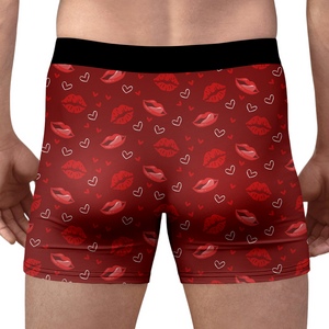 Real Men Make Your Panties Wet Not Your Eyes Man's Boxer Valentine's Day, Anniversary Gift HA75 891854