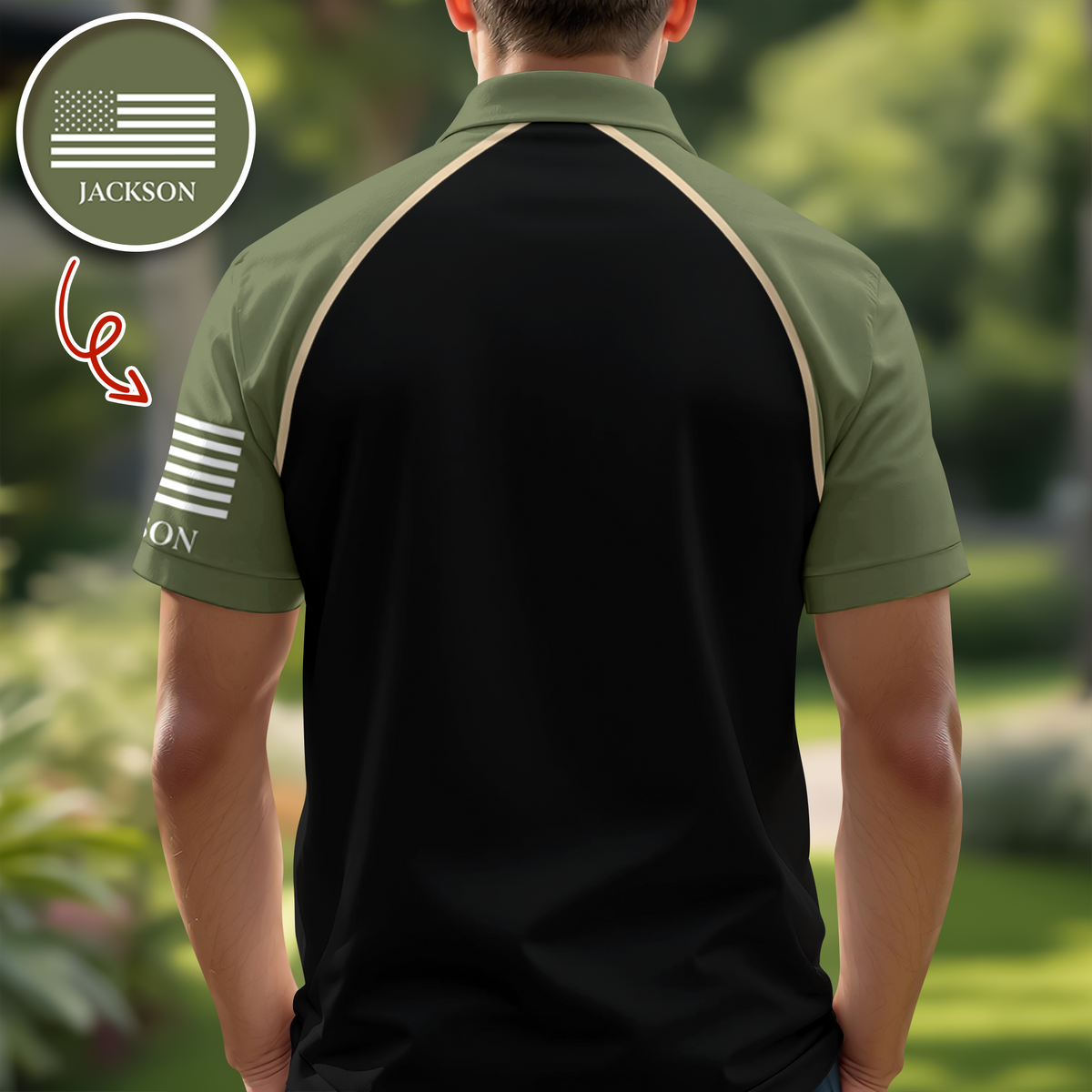 Custom Name We The People Personalized Polo Shirt HA75 920748