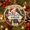 Personalized Baby First Christmas 250 Years Acrylic Ornament For Family HO82 903824