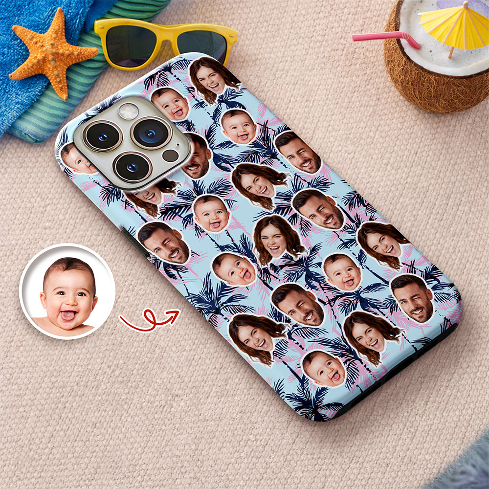 Custom Human Face Photo On Family Phone Case HA75 920248