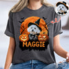 Custom Halloween Dog Photo Comfort Shirt Spooky Season Shirt Dog Lovers Halloween Gift CH07 899430