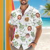Custom Photo Best Dad By Par Hawaii Shirt CH07 895752