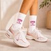 Personalized Name Senior - Class of 2027 Embroidered Socks HA75 922096