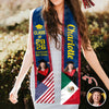 Custom Photo Country Flag Class of 2026 Graduation Stoles CH07 910060