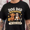 Personalized Dog Dad The Man The Myth The Snack Dealer Dark Shirt Gift For Dog Lovers HO82 902606