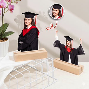 Custom Photo Acrylic Statuette, Gift for Family, Friends, Graduation Gift HO82 901136