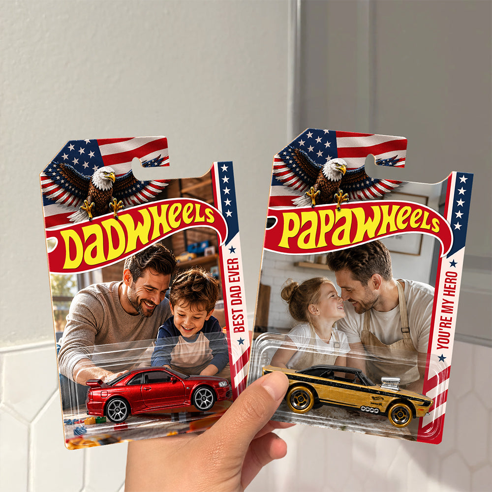 Personalized US Flag Dad Wheels Gift For Father's Day HA75 921542