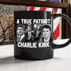 Justice for Charlie Kirk - Prayers Up for Charlie Black Mug HA75 64490