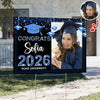 Personalized Congrats Class Of 2026 Yard Sign Party Decor for Graduate CH07 910708